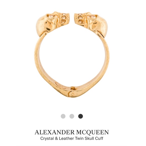 Alexander McQueen skull cuff bracelet - Picture 3 of 4